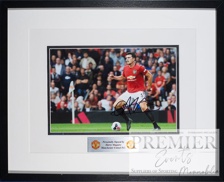 Harry Maguire Manchester United Signed Photo