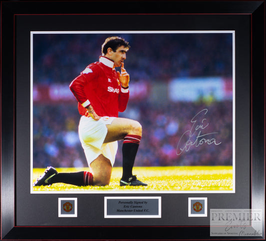 Eric Cantona Signed Photo