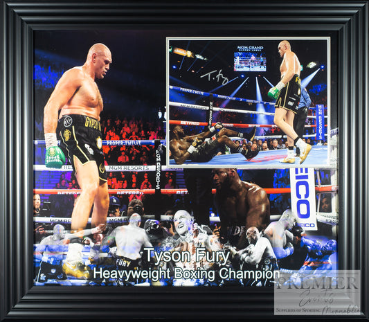 Tyson Fury Signed Photo